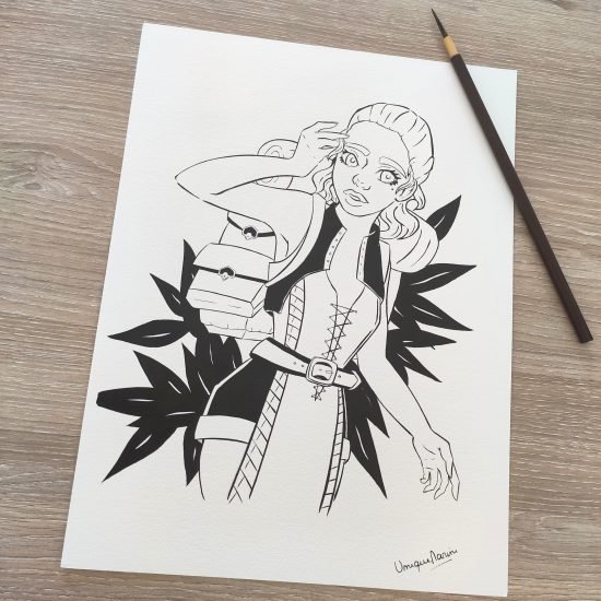 illustration exploratrice