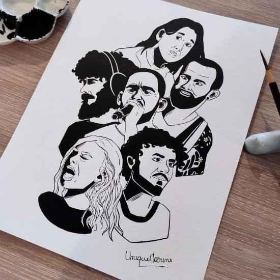 illustration de linkin park